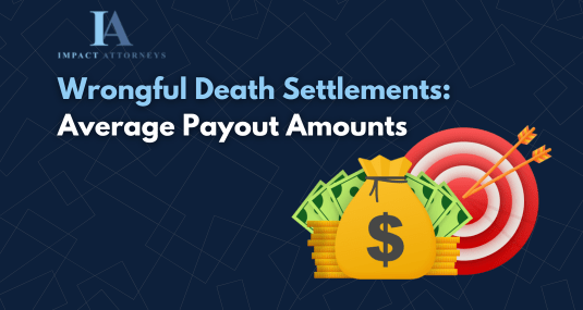 Wrongful death settlement payout average in California personal injury cases