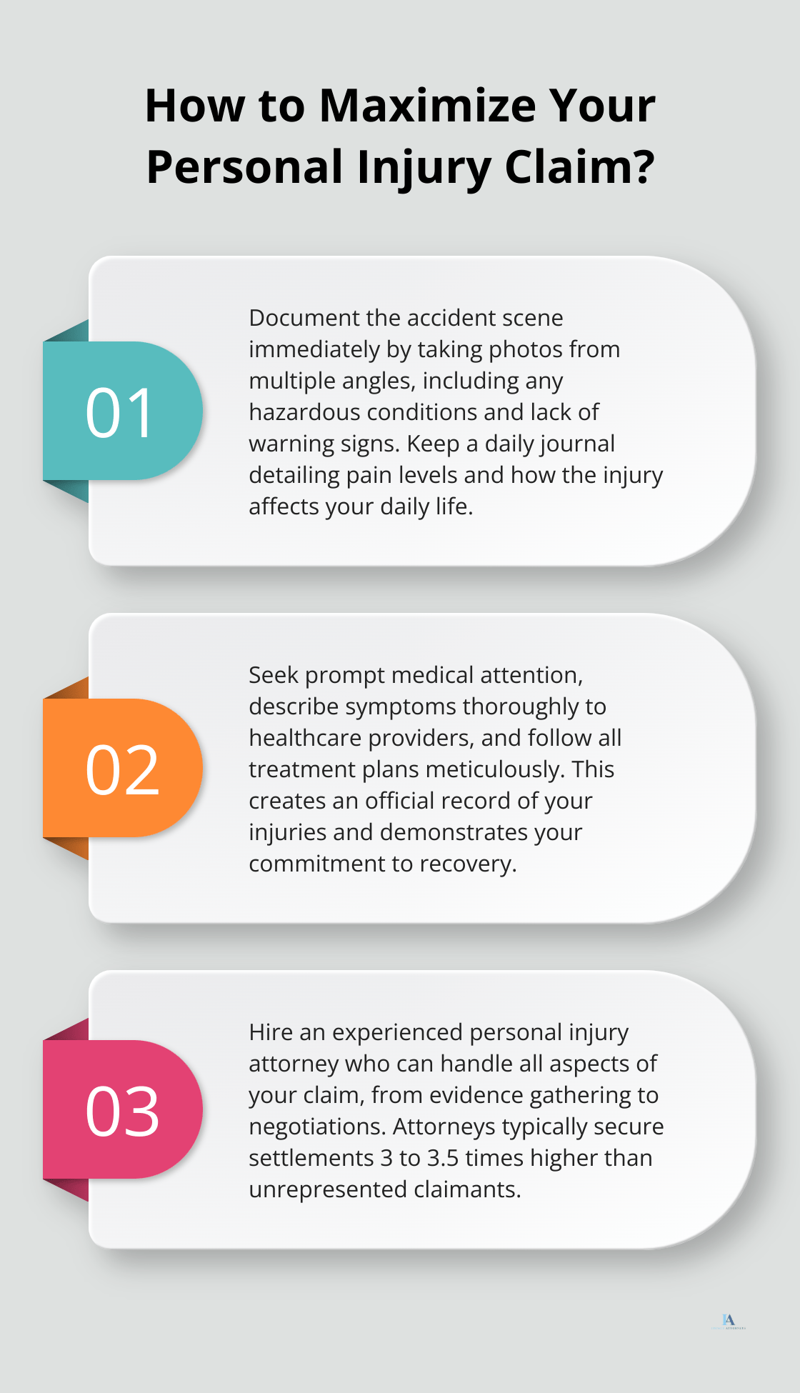 Infographic: How to Maximize Your Personal Injury Claim? - average payout for slip and fall injury